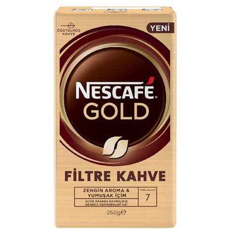 nescafe gold filtre kahve